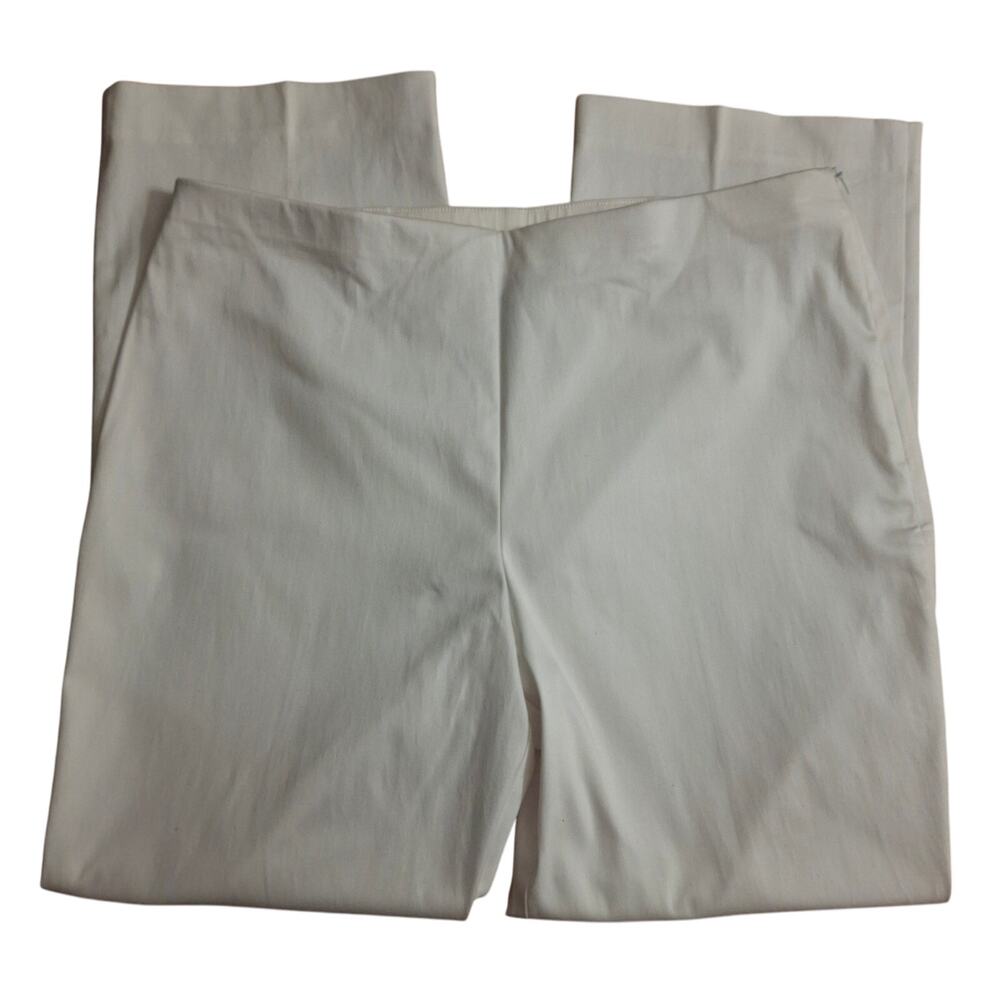 Sigrid Olsen Sports Classic Fit White Pants 12P NWT